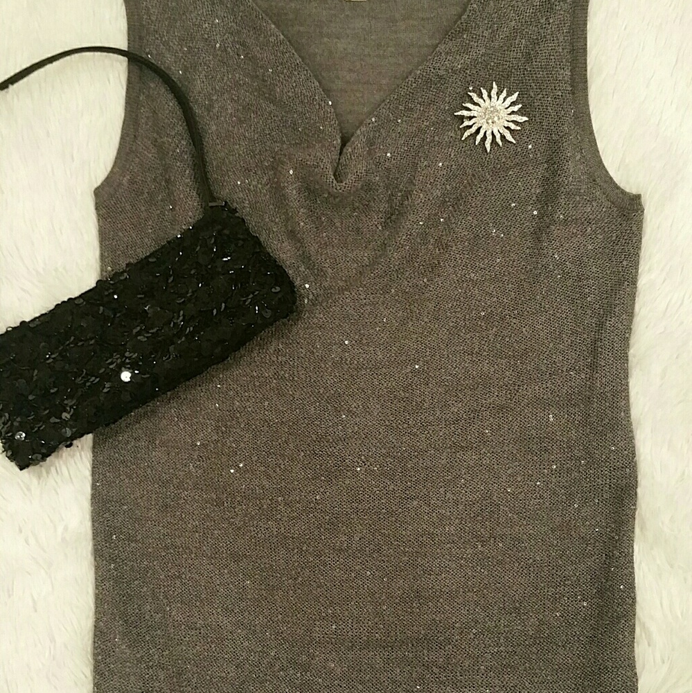 Loft silverTop, blouse